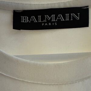 Balmain Ivory Tee